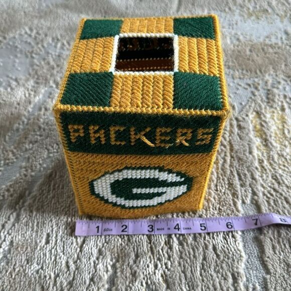 VTG Green Bay Packers Tissue Box Cover number 12 - Picture 7 of 9
